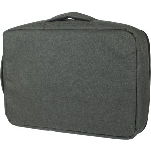 rPET poliészter laptophátizsák, zöld (irattáska, laptoptáska)