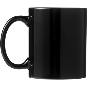 Santos kerámia bögre, fekete (bögre)