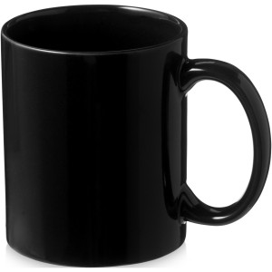 Santos kerámia bögre, fekete (bögre)