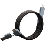 SCX C52 100W 4-in-1 rPET ultragyors mágneses töltő, szürke (2PX16982)