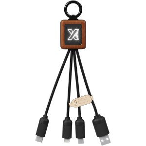 SCX.design C19 könnyen használható vezeték, fa, fa/fekete (vezeték, elosztó, adapter, kábel)