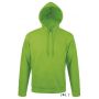 Sols Snake uniszex kapucnis pulver, Lime