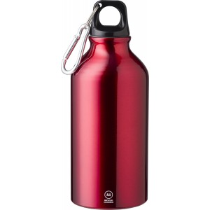 jraalumnium sportpalack, 400 ml, piros (sportkulacs)
