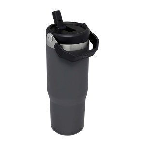 Stanley  IceFlow szívószálas pohár, 890 ml, sötétszürke (termosz)