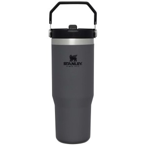Stanley  IceFlow szívószálas pohár, 890 ml, sötétszürke (termosz)