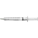 Syringe golyóstoll, átlátszó (1063-21)