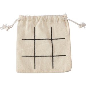 Tic-tac-toe játék natúr fából, natúr (játék)