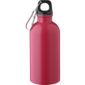 Újraacél kulacs, 400 ml, rózsaszín (vizespalack)