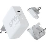 Xtorm XVC2067 GaN Ultra úti töltő, 67W, fehér (12439601)